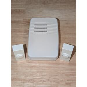 HeathCo LLC Wireless Doorbell #WL-3A w/ 2 Buttons #WLTX101 & Adjustable Volume